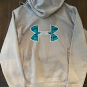 Under Armour hoodie gray small